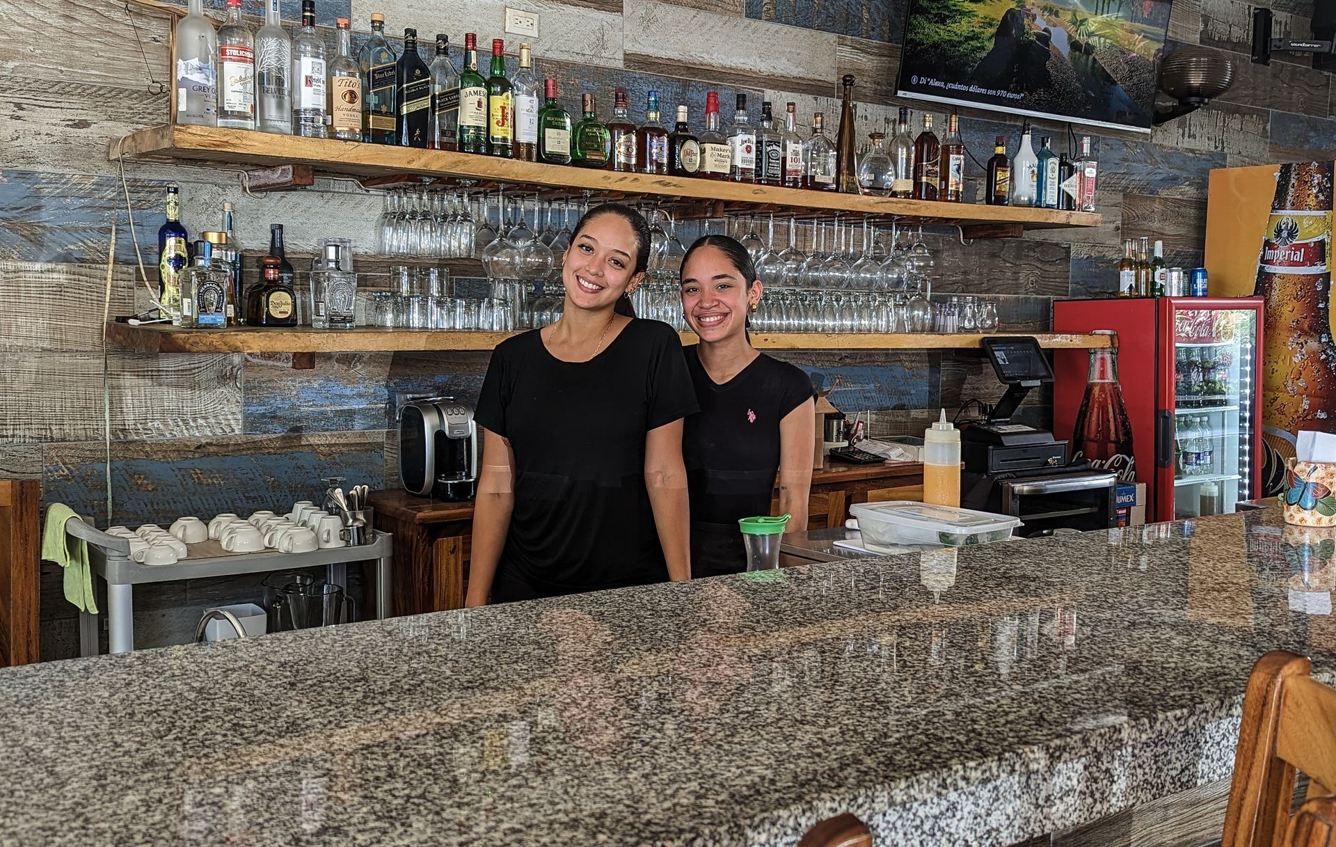 The bar team at Sea Salt